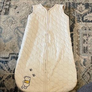 Hanna Andersson Cream Winnie the Pooh Quilted Sleep Sack Small
